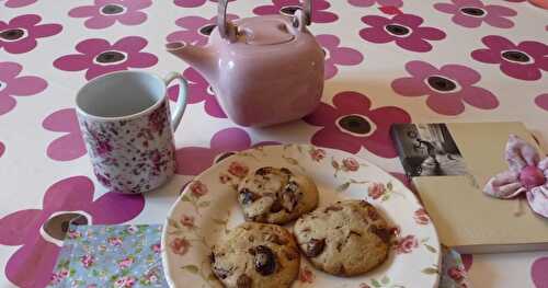 Cookies chocolat au lait-cranberries