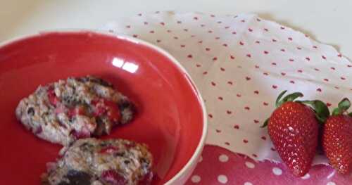 Cookies fraises-choco