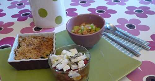 Crumble aux courgettes (encore un!)