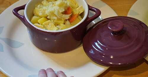 Curry de légumes au tofu