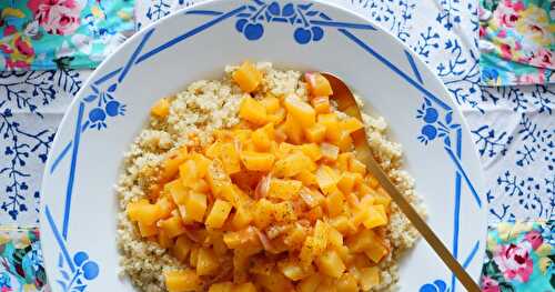 Curry de rutabaga (et son petit quinoa) (vegan, hivernal, sans gluten)