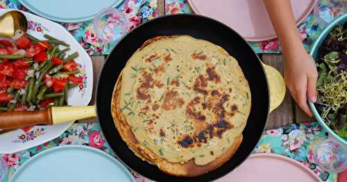 Eierkuechen ou crêpes à l'alsacienne (Alsace, veggie)