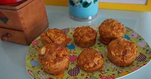 Encore des muffins salés : butternut et "brie"