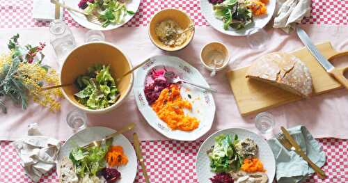 Faire à manger ensemble, manger ensemble, une des bases de notre petite famille! (janvier 2019)