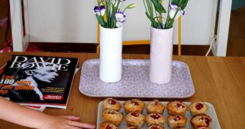 Financiers aux framboises