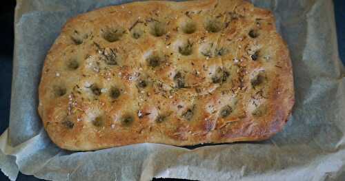 Focaccia au thym