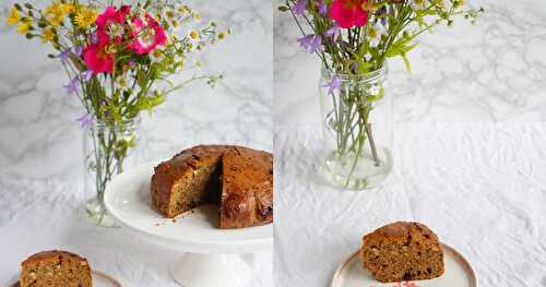 Gâteau à la courgette et à l'amande (cuisine ayurvédique, Inde)