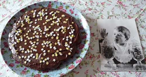 Gâteau au chocolat et l'amande