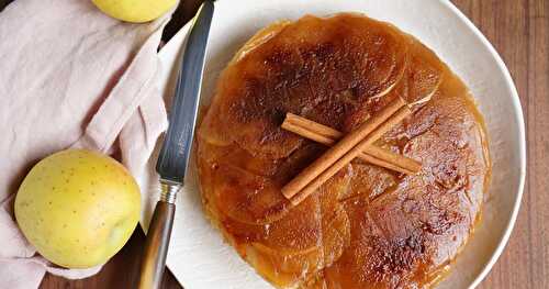 Gâteau aux pommes façon tatin (gâteau, vapeur, sans gluten)