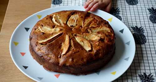 Gâteau aux pommes tout simple (sans lactose)