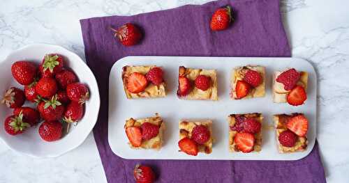 Gâteau invisible pomme-fruits rouges (sans lactose, sans gluten)