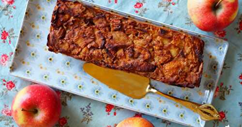 Gâteau invisible pommes-sarrasin (IG bas, glutenfree)