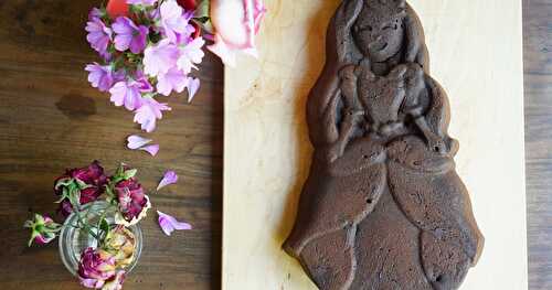 Gâteau princesse au chocolat (sans gluten, vegan)