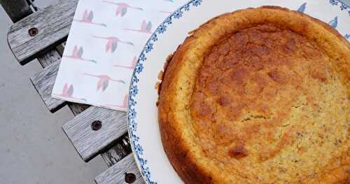 Gâteau ricotta-citron (sans gluten...parce que sans farine!!)