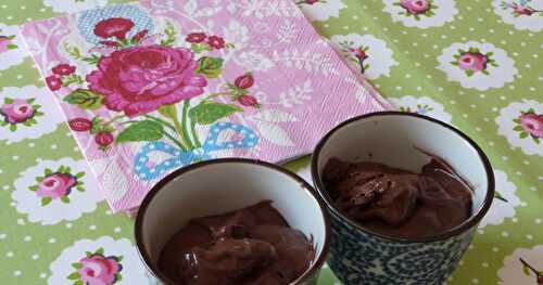 Glace au chocolat (au lait d'amande!)