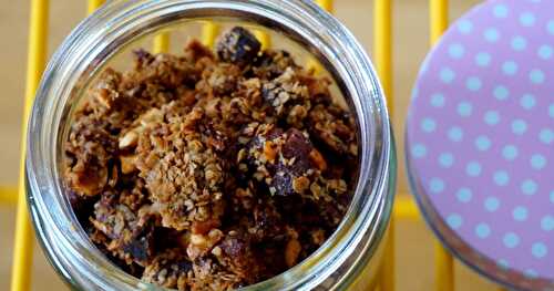 Granola cajou-abricots-choco