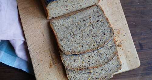 Le petit billet boulangé #40 et #41: pains châtaigne/figue et souchet/lin sans gluten
