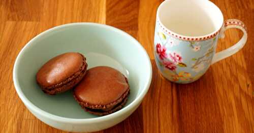 Les macarons de Matthieu (enfin de Marie Chioca surtout!) + suite de la visite de Mamounette