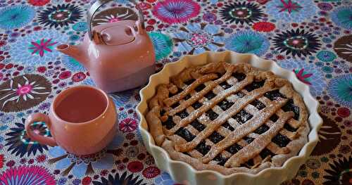 Linzer Torte (et visite de Rose et Mica, 2ème round) + un ptit cake au thon