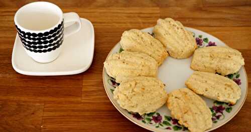 Madeleines coco (sans gluten, sans lactose, sans sucre ajouté...mais avec du goût quand même!)