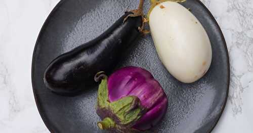 Mes ingrédients chouchous : l'aubergine