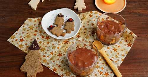 Mousses au chocolat et sablés au sarrasin (sans gluten)