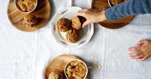 Muffins à la noisette (vegan, goûter)