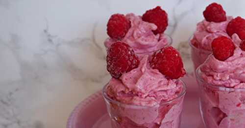 N'ice cream framboise-banane (vegan)