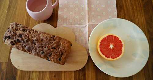 Pain aux fruits secs et à la pomme (sans sucre by Géraldine Olivo)