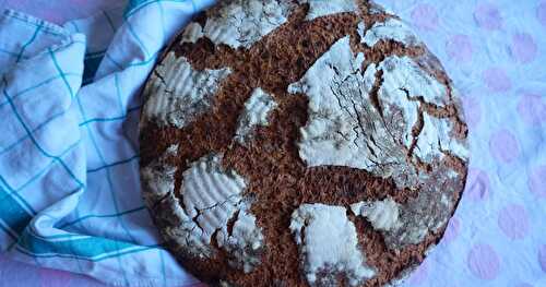 Pain de seigle (un classique maintenant chez nous!)