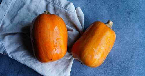 Petites courges butternut rôties (amap, hivernal)