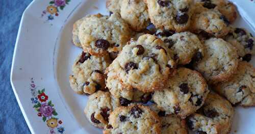 Petits cookies aux raisins secs (sans lactose)