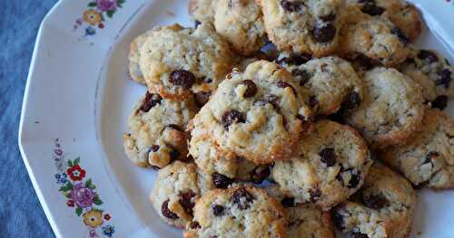 Petits cookies aux raisins secs (sans lactose)
