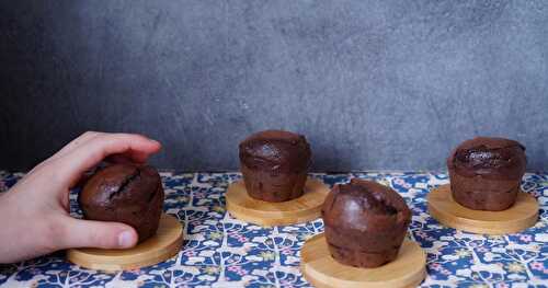 Petits moelleux au chocolat ( sans lactose, IG bas)