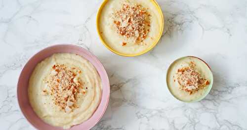 Purée toute veloutée céleri-pomme de terre-amande (hivernal, printanier, vegan, glutenfree)