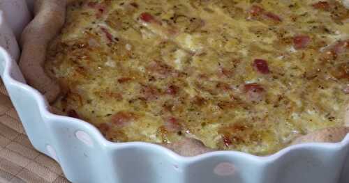Quiche à l'oignon