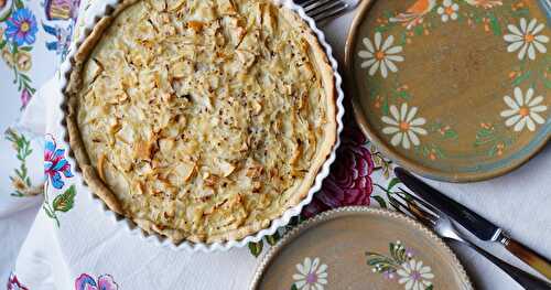 Quiche à la choucroute (sans lactose, Alsace)