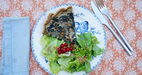 Quiche aux blettes (sans lactose)