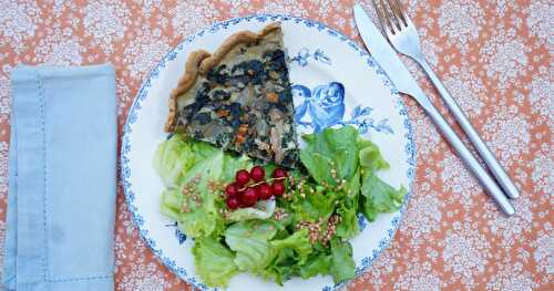 Quiche aux blettes (sans lactose)