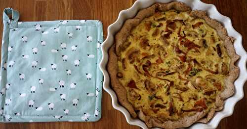 Quiche aux champignons