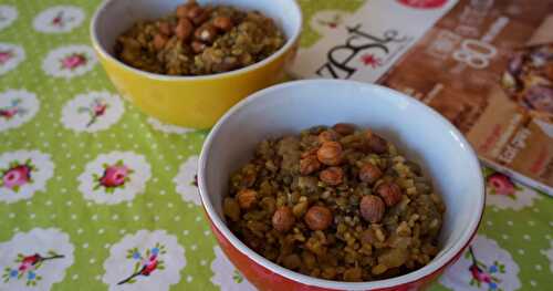 Riz-lentilles et des ptits légumes