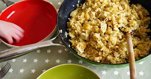 Riz un peu comme un ptit curry (+ ambiance fête nationale à Oslo)