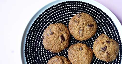 Sablés cacahuètes chocolat (vegan, goûter)