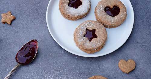 Sablés façon Linzer (version 2019, Alsace, Noël)