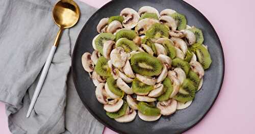 Salade champignons-kiwi