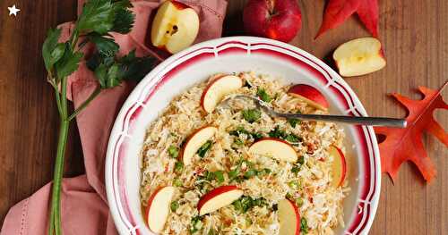 Salade de céleri-pommes râpés (amap, salade, Alsace)