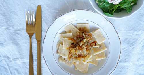 Schniederspaedles (je sais, c'est rude à prononcer, c'est alsacien!!) (veggie, lactosefree)