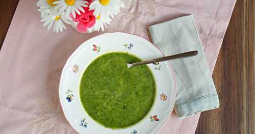 Soupe aux blettes et au miso (vegan)