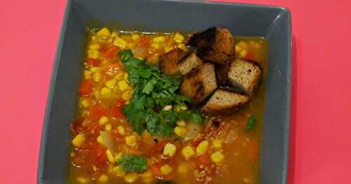 Soupe tendance Amérique du Sud
