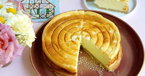 Tarte au fromage blanc ou kasekueche (c'est de l'alsacien !!)